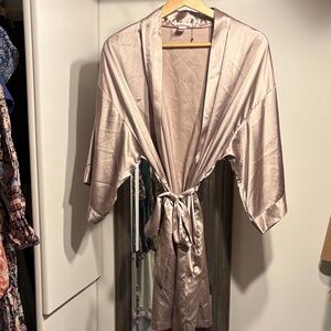Victoria's Secret Satin Robe